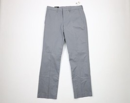 New Express Mens Size 30x30 Modern Fit Producer Chinos Chino Pants Gray Cotton - $59.35