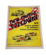 1978 New Smyrna World Series Of Stock Car Racing Late Model Program Very... - $552.92 MXN