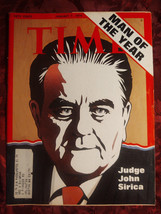 Time January 7 1974 Jan 1/7/74 Man Of The Year Judge John Sirica (Watergate) - $6.48