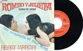 Romeo Y Juliet Theme de Amor 1969 Spain Single Henry Mancini Olivia Hussey - £4.19 GBP