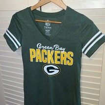 NFL team apparel Green Bay Packers short sleeve shirt, size extra small - £11.75 GBP