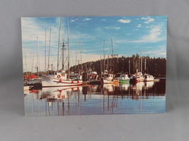 Vintage Postcard - Fishboat Haven Port Hardy Vancouver Island - Traveltime - £11.86 GBP