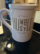 Vinyl Decal “Stay Humble" 11oz White Coffee Mug - $8.90