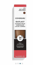 Covergirl Outlast Extreme Wear Concealer 875 Soft Sable Full Coverage:9ml - £10.00 GBP