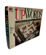 UpWords 3 Dimenstional Word Game By Milton Bradley Vintage 1988 Very Nice - £10.69 GBP