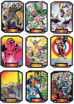 Marvel Colossal Conflicts Series 2 Trading Cards 1987 Comic Images YOU CHOOSE - £2.35 GBP