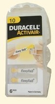 Duracell Activair Size 10 Hearing Aid Batteries (30 Batteries) - £11.43 GBP
