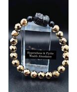 Powerful Pyrite Hypersthene Pixiu Bracelet Attract Abundance Feng Shui M... - $3,098.87 MXN