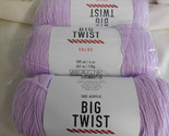 Big Twist Value lot of 3 Soft Purple dye lot 645152 - $15.99