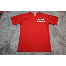 Russel Athletic TShirt Mens Large Red Lightweight Casual Ragin Cajun Lousiana - $18.69