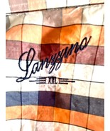 Lanzzino XXL Long Sleeve Shirt 2XL High Quality Blue Orange Multicolor P... - £23.76 GBP