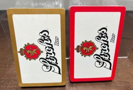 2 NOS Vtg packs Stroh’s Beer Playing Cards unopened SEALED deck advertis... - £15.85 GBP