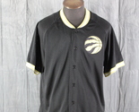 Toronto Raptors Shooting Shirt - Gold Ball Logo Mitchell and Ness - Men&#39;... - £51.13 GBP