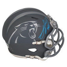 Julius Peppers Autographed Panthers Slate Mini Speed Helmet Beckett - £238.91 GBP