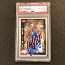 2008-09 Fleer #179 Marcus Camby Signed AUTO PSA Slabbed Clippers - £39.95 GBP