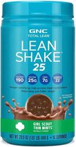 GNC Total Lean LEAN SHAKE 25 (Girl Scout Thin Mints) 22oz. Hunger-satisf... - £27.69 GBP