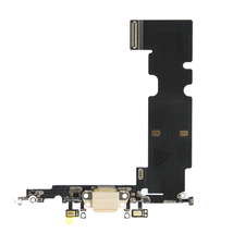 Charging Port Dock Microphone Replacement Flex Cable for iPhone 8 Plus GOLD - £9.56 GBP