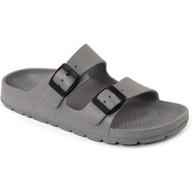 FUNKYMONKEY Women&#39;s Comfort Slides Double Buckle Adjustable EVA Flat San... - £21.30 GBP