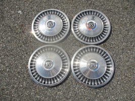 Genuine 1961 to 1964 Ford Fairlane 13 inch hubcaps wheel covers - $55.75