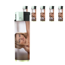 Texas Pin Up Girl D3 Lighters Set of 5 Electronic Refillable Butane  - £12.47 GBP