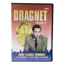 Dragnet DVD Volume 2 Classic 3 Episodes Jack Webb Full Frame English LN - £1.57 GBP