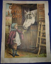 Vintage Our Little Ones Lithograph Page From The Juson Pro.Co Lith. NY - £3.92 GBP