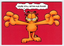 Garfield Cat Postcard Within Hug Range Jim Davis 1978 Orange Tabby Kitty Cartoon - £6.00 GBP