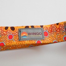 Wingo Men Adjustable Wader Belt Orange Trout Fish - £19.45 GBP