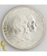 1960 Cs Dinamarca 5 Coronas (Brilliant Uncirculated, Bu ) Aniversario Bo... - $84.30