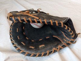 Rawlings Renegade 12.5&quot; First Base Black Leather Baseball Mitt LHT RFBR - $97.97