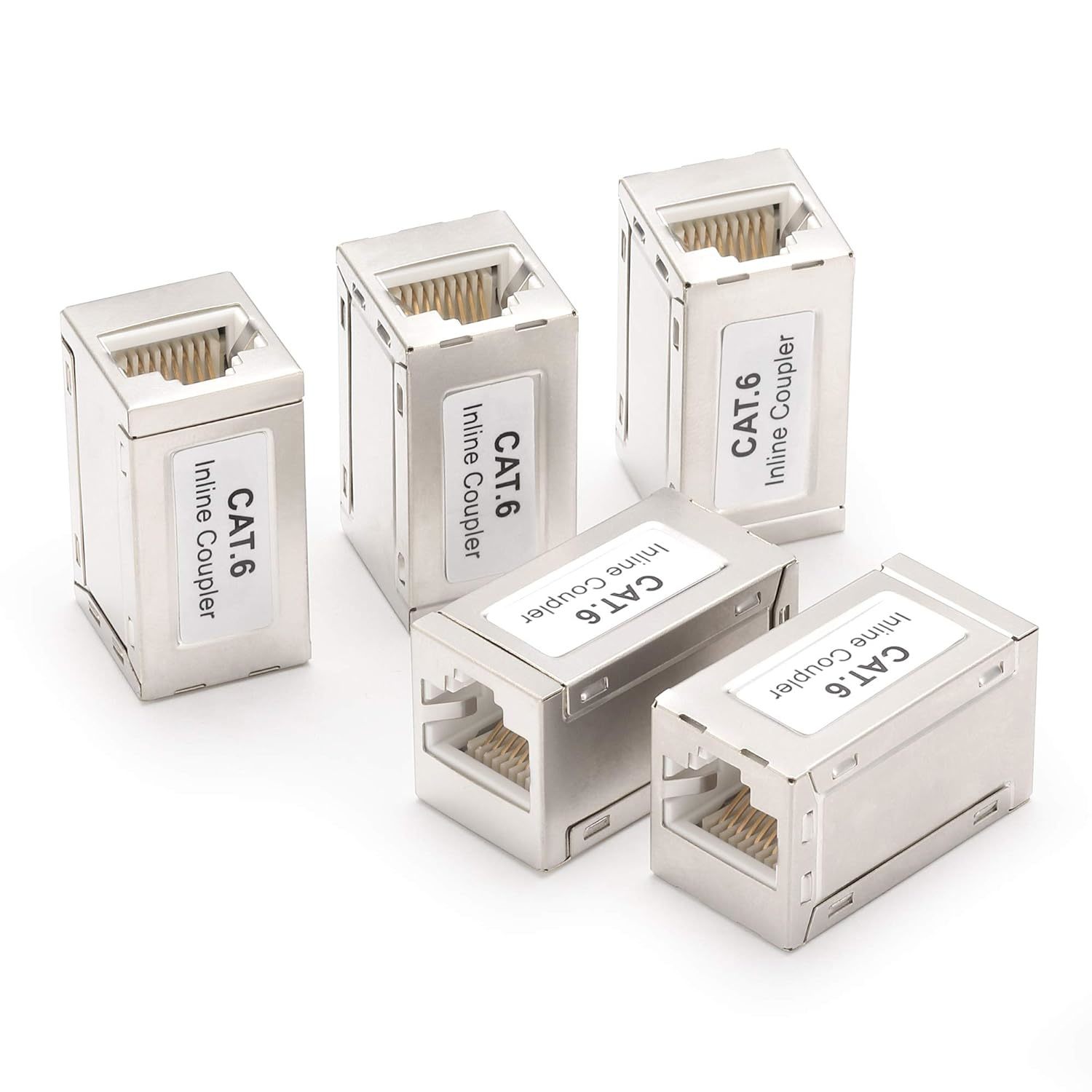 Primary image for RJ45 Coupler Shielded Inline Adapter 5 Pack Ethernet Cable Extender Ethernet Cou