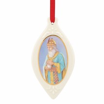 Thomas Blackshear King Balthazar Ornament Wise Man With Myrrh Ebony Lenox NEW - £71.20 GBP