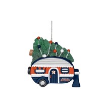 Houston Astros MLB FOCO Christmas Tree on Towing Camper Team Ornament Blue - €19,27 EUR