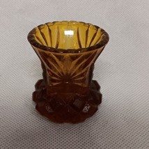 Amber Thistle Toothpick Holder - £7.97 GBP
