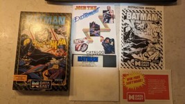 Vtg 1988 Batman The Caped Crusader Data East Commodore 64 Ocean Video Game Box - £39.46 GBP