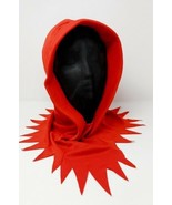 VTG Paper Magic Group Halloween Red Hidden Face Cowl Hood Cosplay Costum... - £6.44 GBP