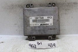 2007-2010 Chevrolet Cobalt Engine Control Unit ECU 12597125 Module 439 9G2 B1 - £21.03 GBP