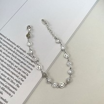 FOXANRY Silver Color Necklace Bracelet Jewelry Set Trend Punk Vintage Simple Des - £18.51 GBP