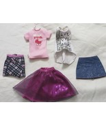 Set of 3 Barbie Skirts and 2 Tops EUC - $13.43 CAD