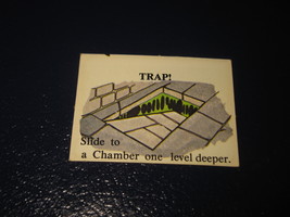 1980 TSR D&amp;D: Dungeon Board Game Piece: Monster 3rd Level - Trap! - $1.00