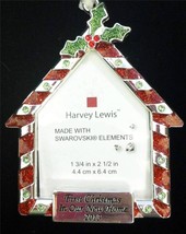 Christmas Tree Ornament 1st New House Picture 2013 Harvey Lewis Photo Pi... - £9.27 GBP