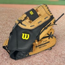 Wilson ESB 13&quot; Softball Glove/Mitt A2581 Oversized Pocket RHT Genuine Le... - $16.58