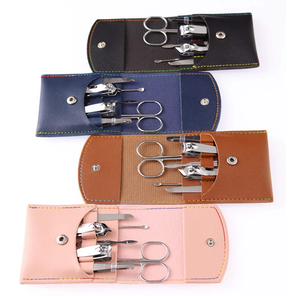 House Home 7 Pcs Professional Nail Cutter Pedicure Scissors Set Stainless Steel  - £19.61 GBP