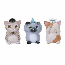 SUMMIT COLLECTION Mischievous Hear, See, and Speak No Evil Cats - £29.10 GBP