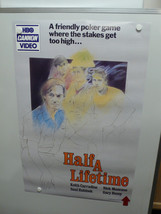 Half A Lifetime Keith Carradine Nick Mancuso Home Video Poster 1986 - £13.65 GBP