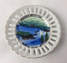 Aerial View Vintage Collectible Souvenir Plate, Niagara Falls, Canada 4&quot; - £7.81 GBP