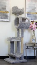 PRESTIGE STAGGERED CAT TOWER, 63&quot; TALL-FREE SHIPPING IN THE U.S. - $174.95