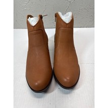 Lucky Brand Belia Leather Ankle Boot Booties Women’s Zip Up Size 7.5 NWOT - $745.43 MXN
