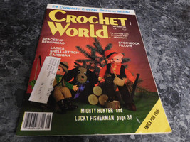 Crochet World Magazine July August 1986 - $2.99