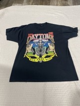 Vintage Daytona Bike Week 50th Anniversary Single Stitch RARE Skeleton M... - £75.31 GBP